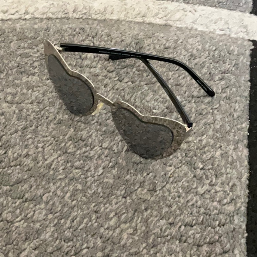 Heart sunglasses!